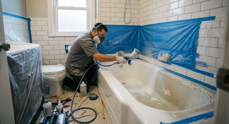 Porcelain Tub Resurfacing in Wausau, WI
